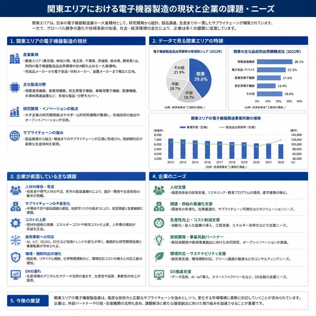 電子機器製造の現状
