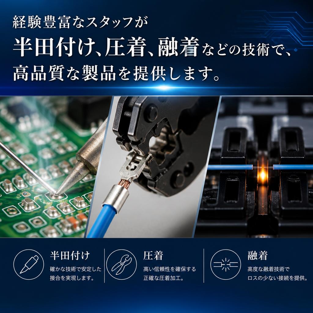 高度な技術力：品質に自信