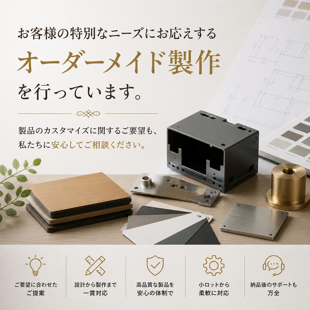 4. オーダーメイド製作の魅力