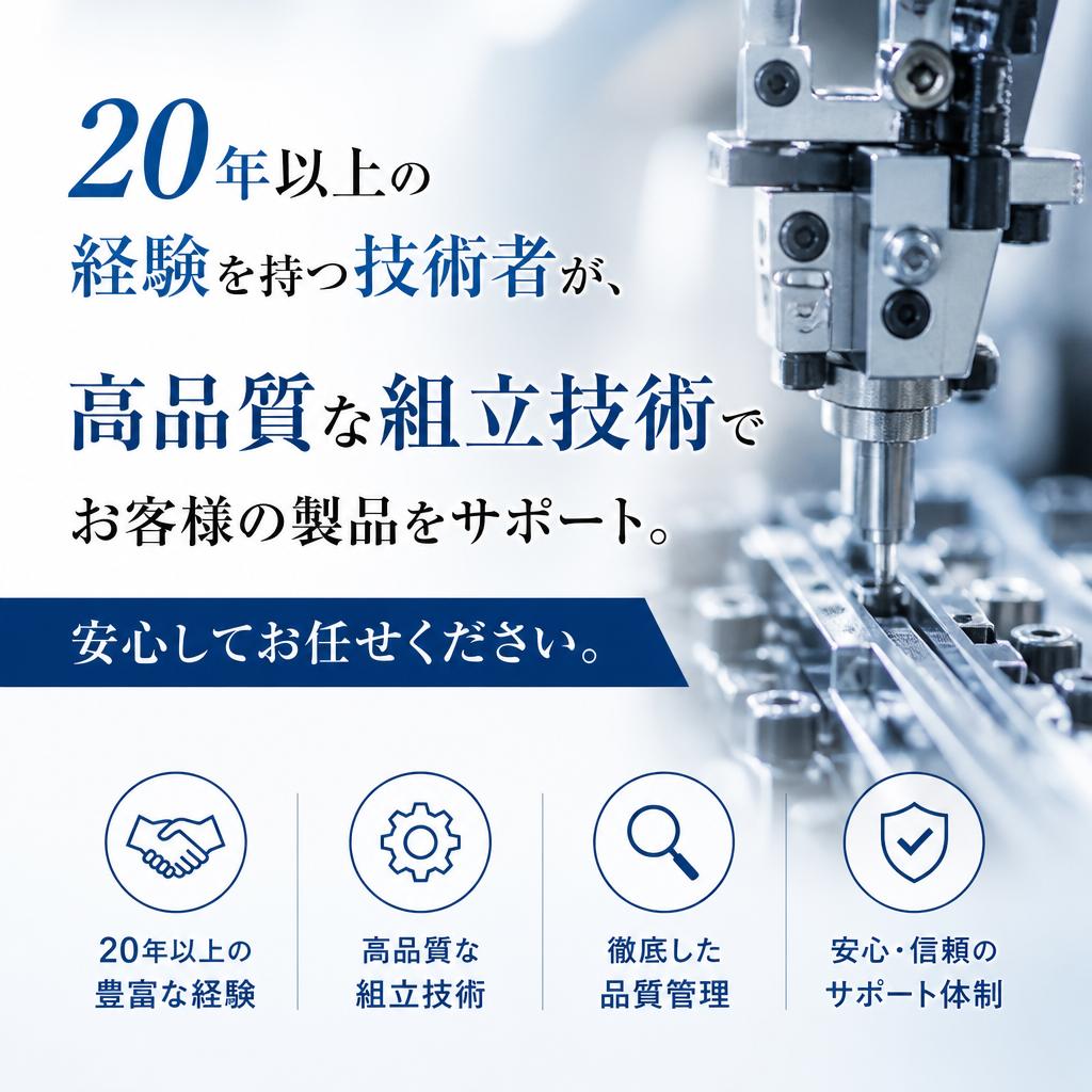 確かな技術力を持つパートナー