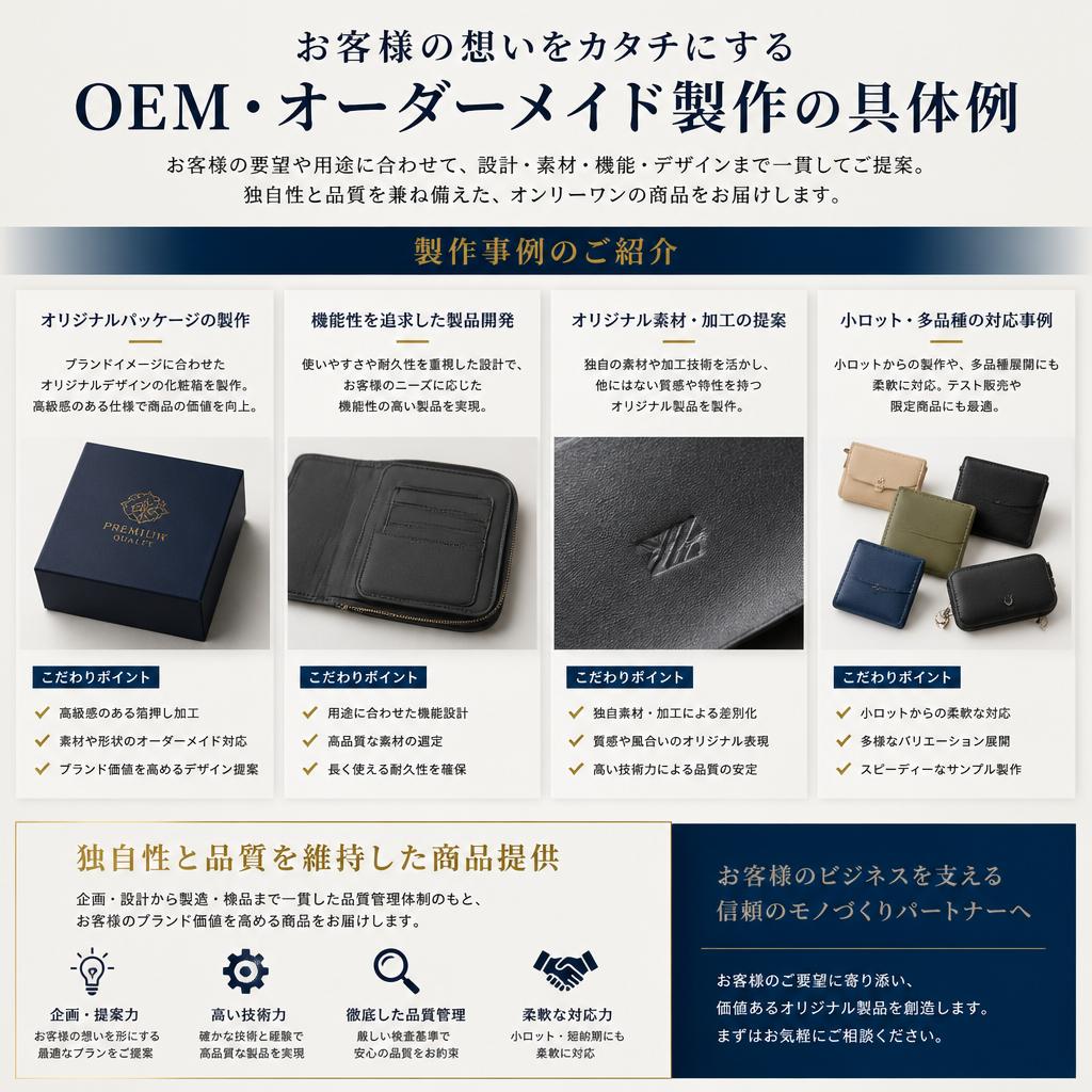 OEM・オーダーメイド製作