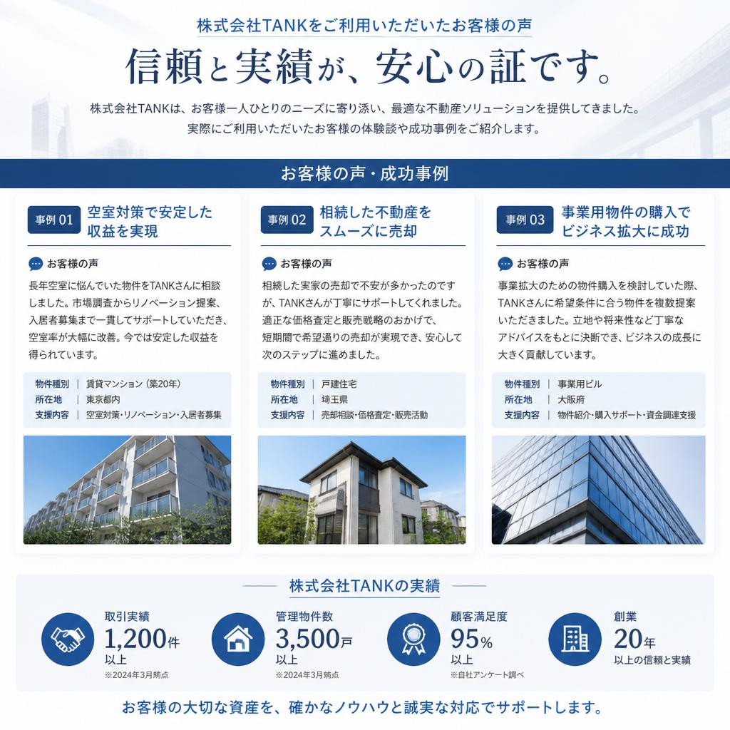 顧客の声