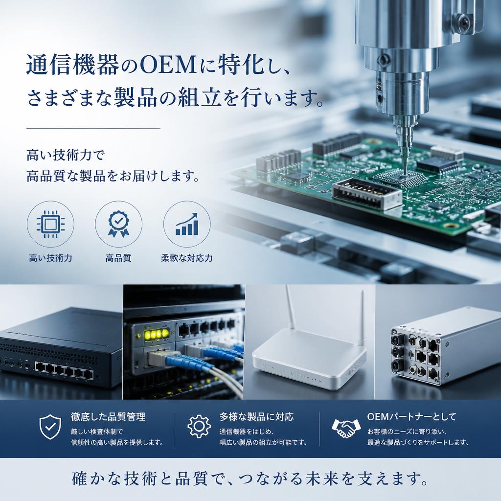 通信機器OEMのプロフェッショナル