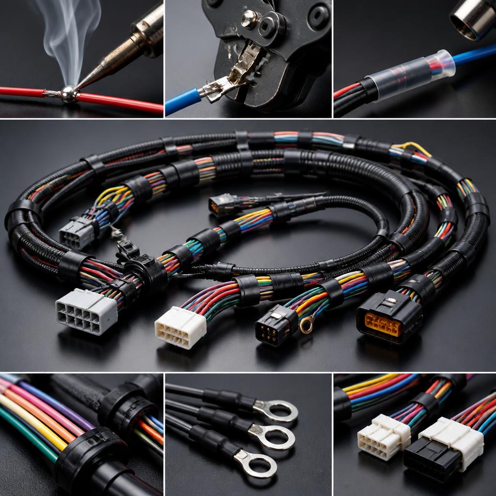高品質なワイヤーハーネス加工