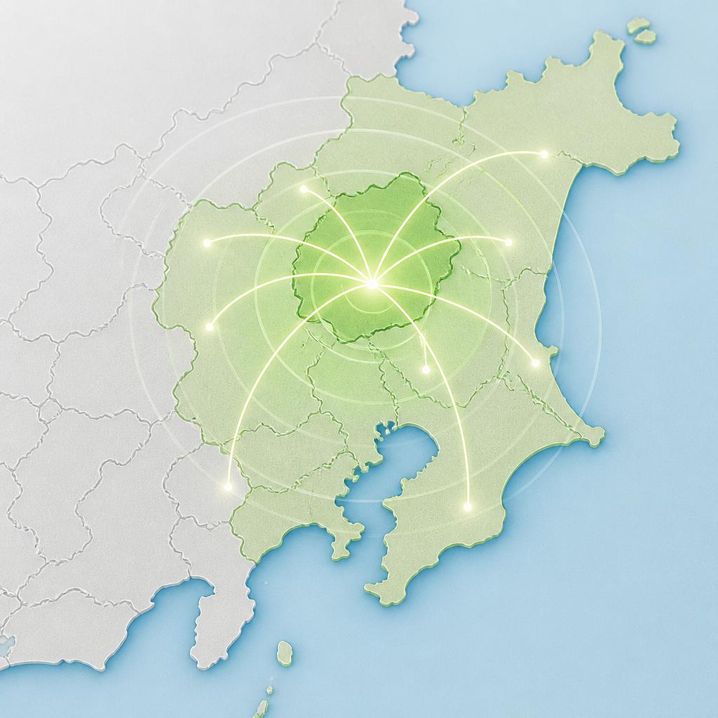 対応エリアとサービスの範囲